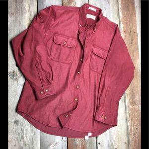 Orvis long sleeve button up shirt men’s L